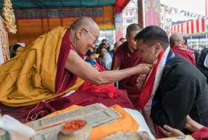 Dalai Lama con P.M. Arunachal