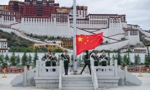 Potala+bandiera cinese